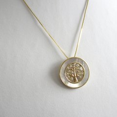 Colar Mandala em Madrepérola Árvore da Vida. na internet