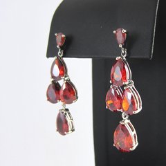 Brinco Gotas Vermelho - comprar online