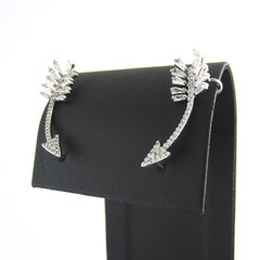 Brinco Ear Cuff Flecha Prateado - comprar online
