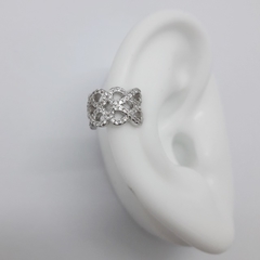 Imagem do Brinco Piercing Fake  Zircônia Cúbica