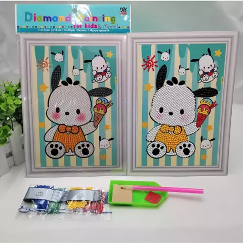 Lámina decorable con piedritas 'Paint Diamond'