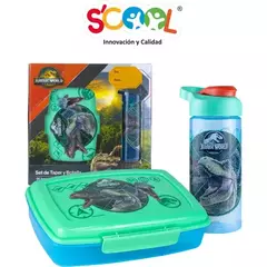 Set escolar Tupper & Botella - Kawaii Neko