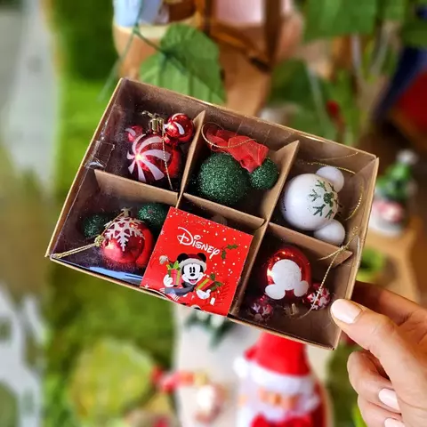 Set navideño Disney importado