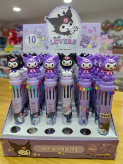 Lapiceras multicolor Kuromi - comprar online