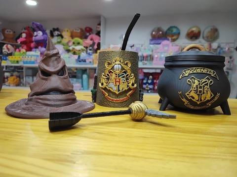 Set 3D Harry Potter