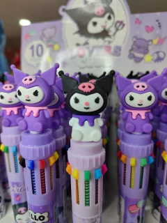 Lapiceras multicolor Kuromi en internet