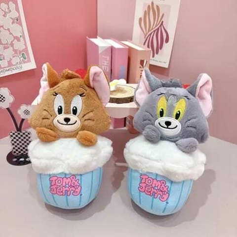 Peluches cupcake Tom y Jerry