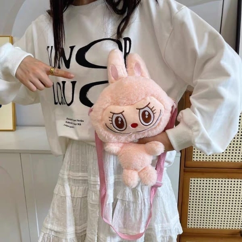 Cartera peluche Labubu