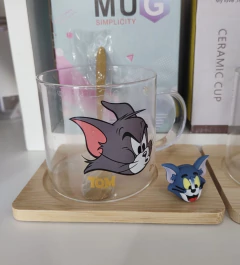 Taza de vidrio Tom y Jerry - comprar online