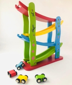 Rampa de autos de madera - comprar online
