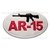Patch Bordado Fuzil AR-15