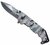 CANIVETE C/ LAMINA 10CM CINZA MODEL AÇO INOX 440C CAMUFLADO DIGITAL TAM 24CM