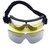 GOGGLES OCULOS X800 BK 3 LENTES