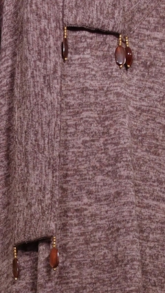 Vestido 48 Lanilla Jersey melange berenjena en internet