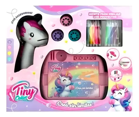 MESA PROYECTOR DIBUJO UNICORNIO TINY - comprar online