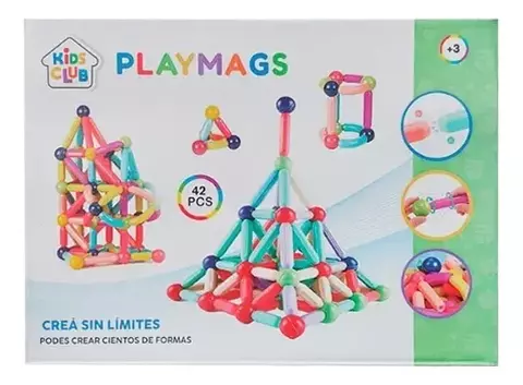 JUEGO DE BLOQUES MAGNETICOS 42 PZAS - comprar online
