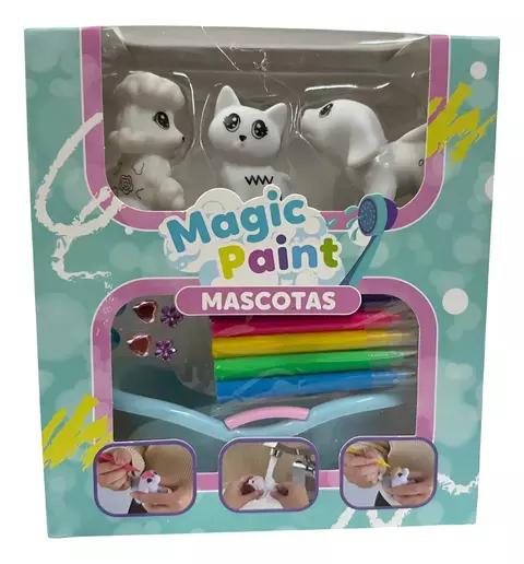 SET MUÑEQUITOS PARA PINTAR MASCOTAS - comprar online