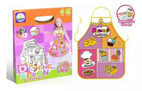 SET DE DIBUJO DELANTAL MAGICO - comprar online