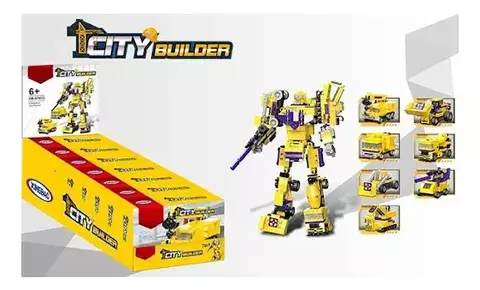 JUEGO DE ROBOTS EN DISPLAY (71 PIEZAS) - comprar online