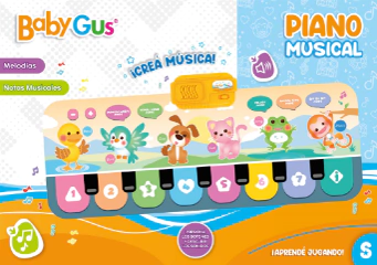 ALFOMBRA PIANO DE ANIMALES BABYGUS
