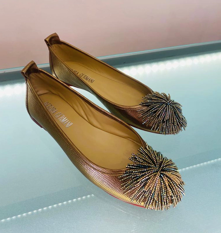 SAPATILHA DEBORA GERMANI BRONZE
