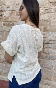 Blusa Broderie Dafne - Espíritu Libre