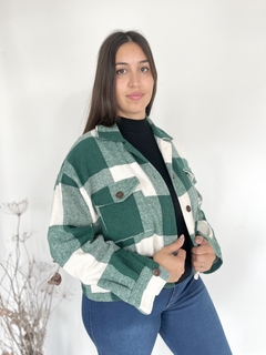 Camisaco de Paño Oversize JANE - comprar online