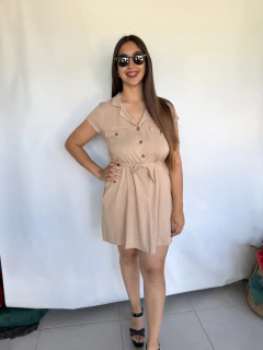 Vestido de lino Angie en internet
