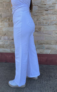 Jeans Wide Leg Blanco - comprar online
