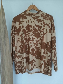 Polera Lanilla Estampada - Espíritu Libre