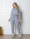 Conjunto Moletino - Cinza Mescla