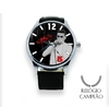 Relógio personalizado Gabriel do Corinthians beijando a camiseta pulseira de couro - comprar online