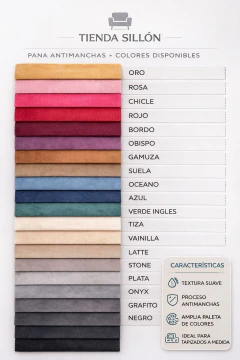 Sillón curvo $899.990 con descuento - comprar online