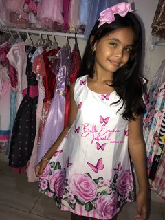 Vestido trapézio floral 11