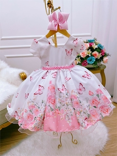 Vestido Ivy jardim encantado