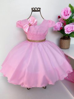 Vestido Giovana Rosa