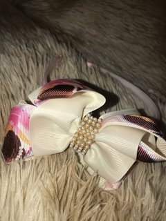 Tiara bailarina nude e rosa - comprar online