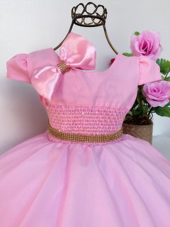 Vestido Giovana Rosa - comprar online