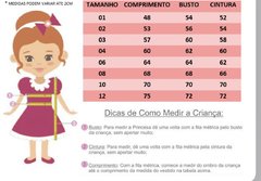Vestido doceria luxo - Belli Empório Infantil