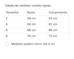 Vestido Agnes branco - Belli Empório Infantil