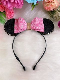 Tiara Minnie rosa