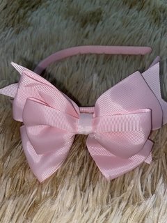 Tiara rosa bebê