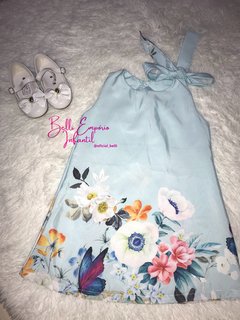 Vestido trapézio floral 04