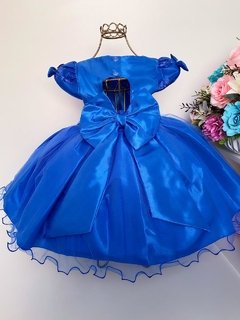 Vestido Roberta azul na internet