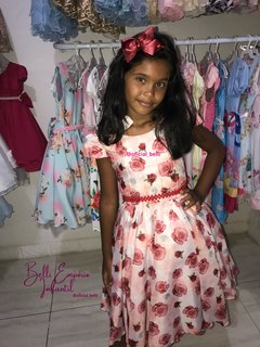 Vestido Francisca vermelho - comprar online