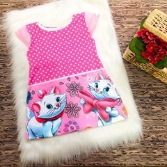 Vestido trapézio Gata Mariê
