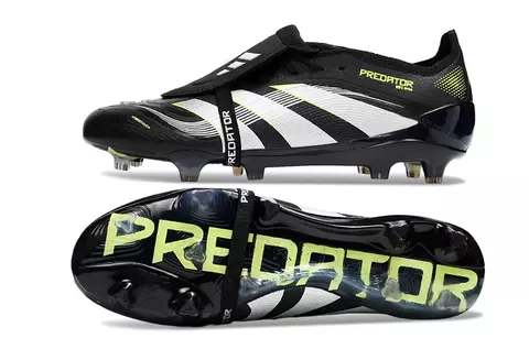 Chuteira Adidas Predator Elite 25 Campo - Preto/Branco - comprar online