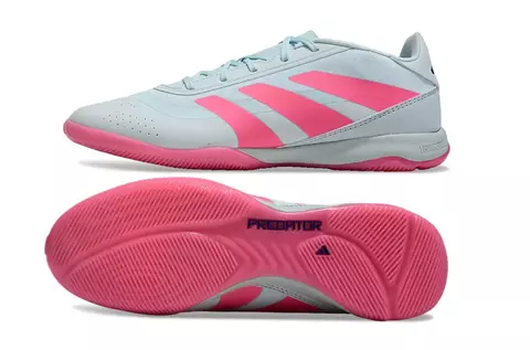 Chuteira Adidas Predator Elite Futsal - Azul/Rosa - comprar online