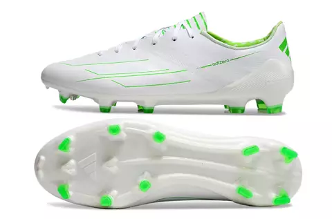 Chuteira Adidas F50 X Campo - Branco/Verde - comprar online