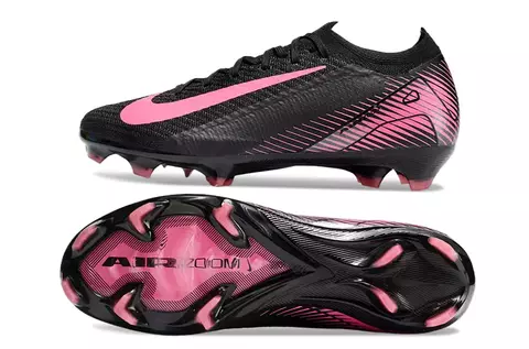 Chuteira Nike Air Zoom Mercurial Vapor 16 Elite FG - Rosa/Preto - comprar online